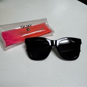 Quay Australia After Hours Black Polarized Sunglasses